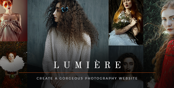Lumière - Photography Portfolio WordPress Theme