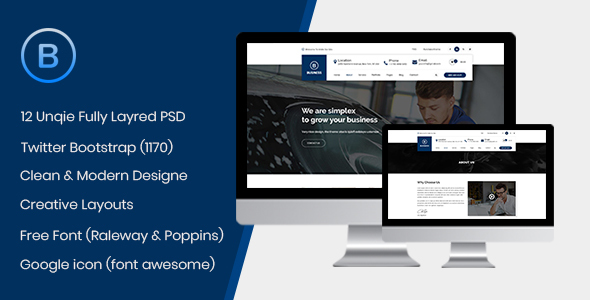 Bravo - Corporate PSD Template