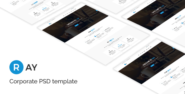 Ray - Corporate PSD Template