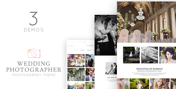 Wedding Photographer WordPress Theme - Vivagh listing image
