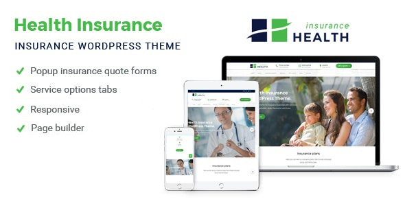 Health Insurance - Business WordPress Theme