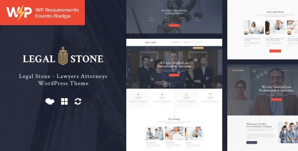 Legal Stone | Lawyer & Attorney WordPress Theme