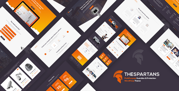 Product preview supplied for TheSpartans – Security Guards Theme