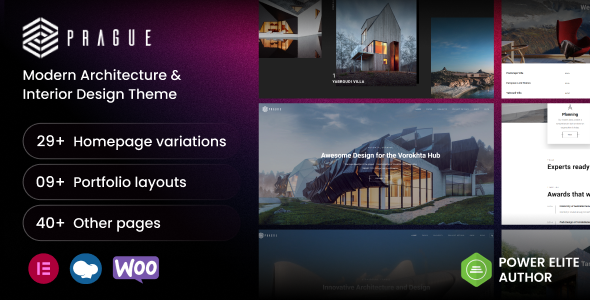Prague | Architecture WordPress Theme