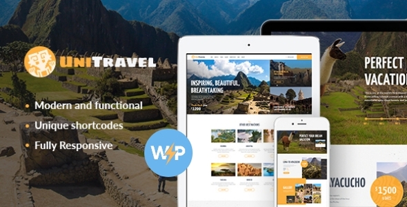UniTravel | Travel Agency & Tourism WordPress Theme