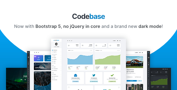 Codebase - Bootstrap 5 Admin Dashboard Template & Laravel 11 Starter Kit product preview