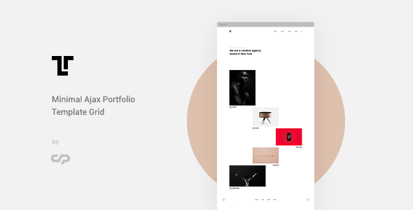 Tetris - Minimal HTML Ajax Portfolio Template Grid product preview