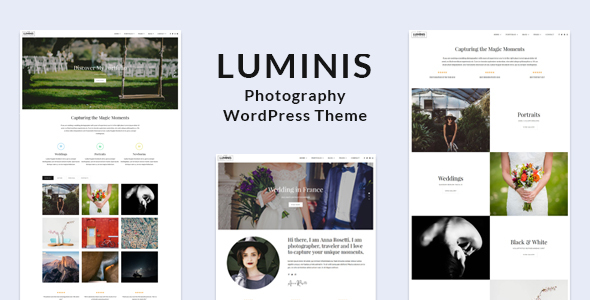 Luminis - Portfolio Photography WordPress Theme