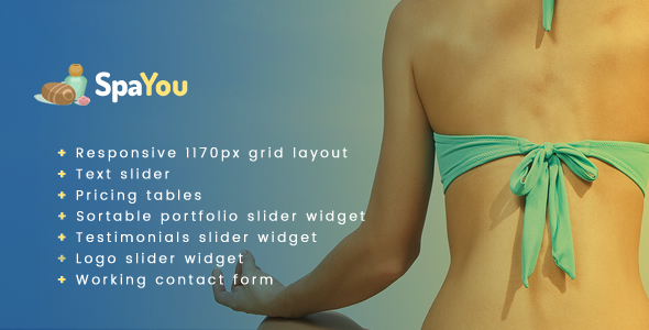 Spayou - Clean, Responsive Muse Theme for Spa and Beauty Centers