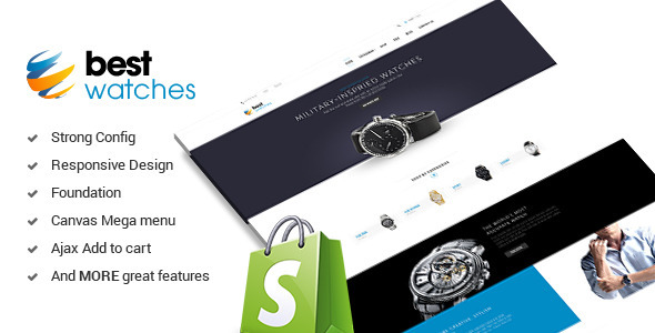 Watches - Responsive Shopify Template product preview