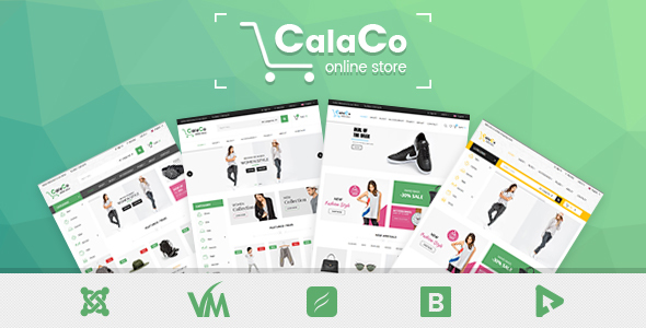 Vina Calaco - Clothing and Fashion VirtueMart Template listing image
