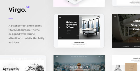 Virgo - PSD Multipurpose Template
