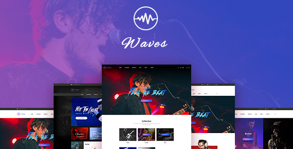 Leo Waves PrestaShop Theme for Musical Instrument