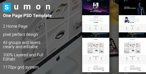 SUMON - Personal Portfolio Website Design