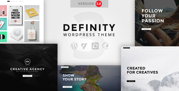 Definity - Creative Multi-Purpose WordPress Theme listing image