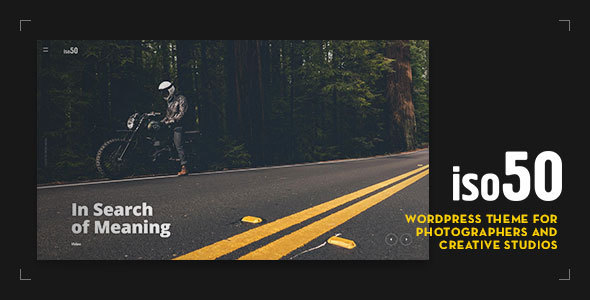 Iso50 - Photography WordPress Theme listing image
