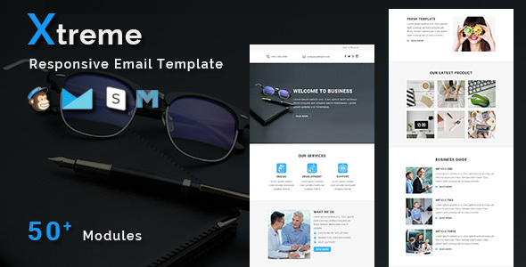 Preview image for Xtreme - Multipurpose Responsive Email Template