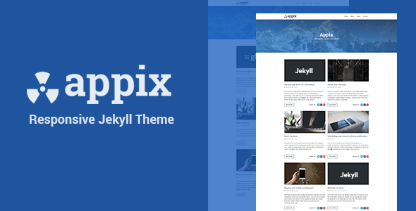 Appix - Minimal Responsive Jekyll Blog Template
