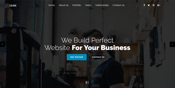 Lean - OnePage MultiPurpose Joomla! Template