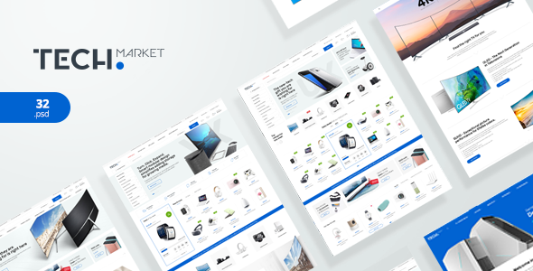 TechMarket - Ultimate Shopify Template