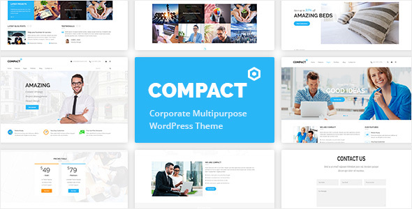 Preview image for Compact - Corporate Multipurpose WordPress Theme
