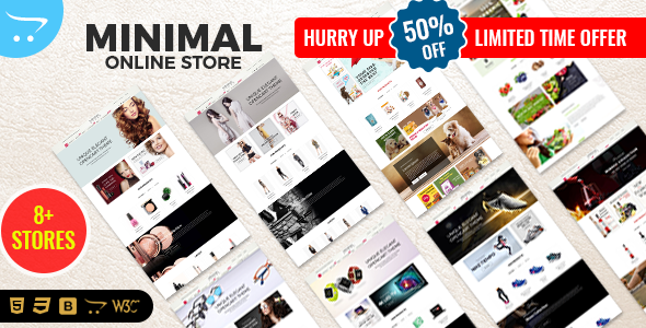 Minimal - Responsive OpenCart Theme listing image