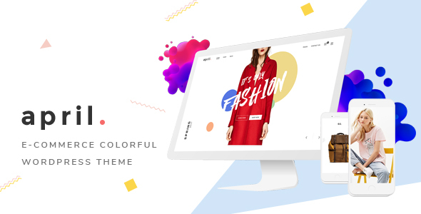 APRIL - Fashion WooCommerce WordPress Theme product preview