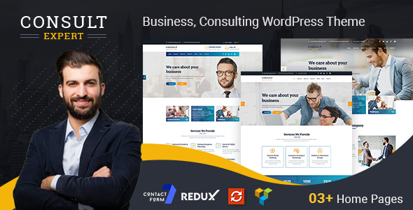 Consult Expert - Consulting WordPress Theme listing image
