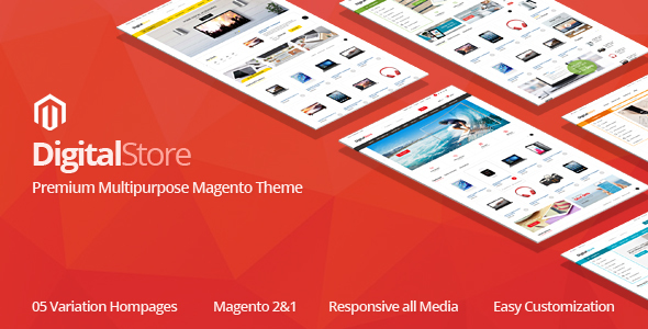 Digitalstore - Responsive Magento 2 Theme