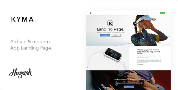Kyma | One Page parallax HTML template