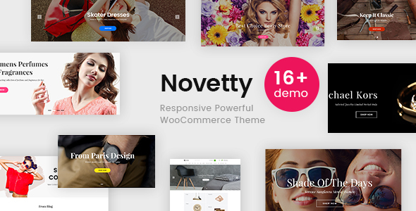 Novetty | Powerful WooCommerce Theme product preview
