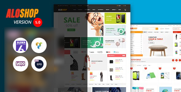Preview image for Alo Shop - Mega Market RTL Responsive WooCommerce WordPress Theme