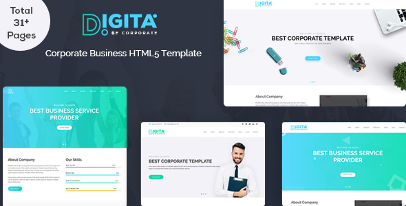 Digita Corporate Business Template