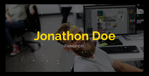 Preview image for Lompot - Personal Portfolio/Resume Website Template for Professionals