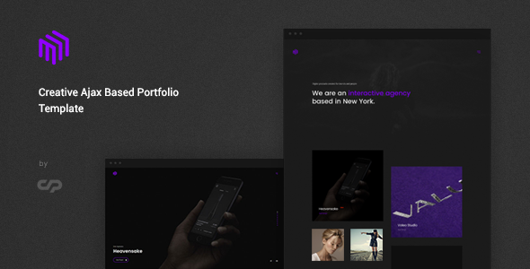 Product preview supplied for Cubez - Modern Portfolio Showcase HTML Template