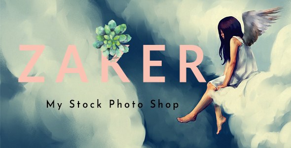 Preview image for Zaker - Selling Your Stock Photos Online WordPress Theme