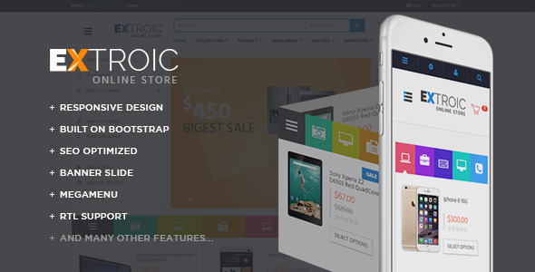 Ap Extroic - Shopify Responsive Theme listing image