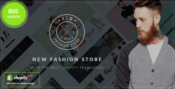 Product preview supplied for Ap NewFashion - Shopify Theme