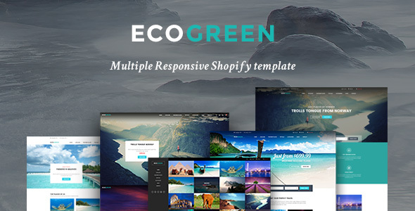 Ap Eco Green Shopify Theme product preview