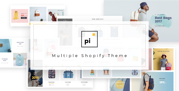 Product preview supplied for Ap Pi Bags Shopify Theme