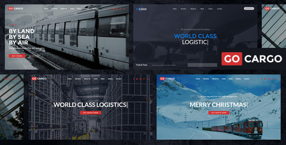 GoCargo - Freight, Logistics & Transportation WordPress Theme product preview