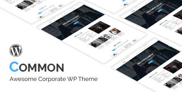 Common- One Page and Multipage WordPress Theme