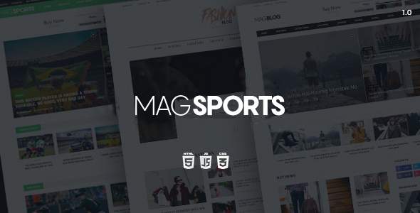 MagSports - News Editorial & Magazine Drupal Theme