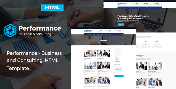 Performance - Consulting & Business HTML Template