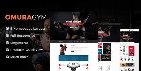 Ap Omuragym Shopify Theme listing image
