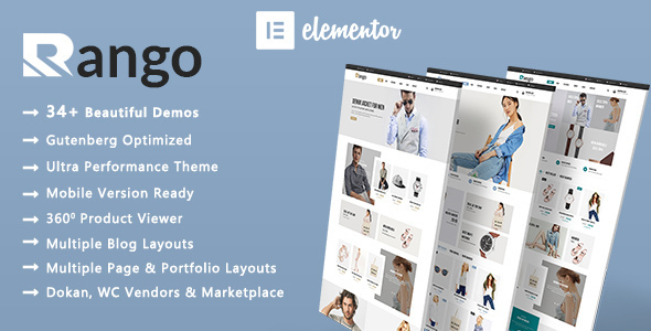 Rango | Elegant Fashion WooCommerce WordPress Theme product preview