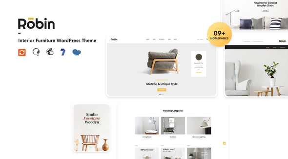 Robin - Furniture Shop WooCommerce WordPress Theme