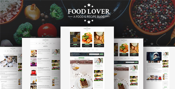 Product preview supplied for Food-Lover - Responsive Restaurant Template