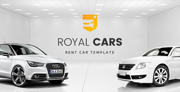 Royal Cars - Rent Car PSD Template listing image