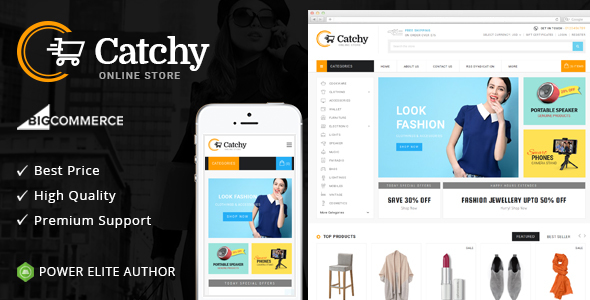 Catchy - Multipurpose Stencil BigCommerce Theme